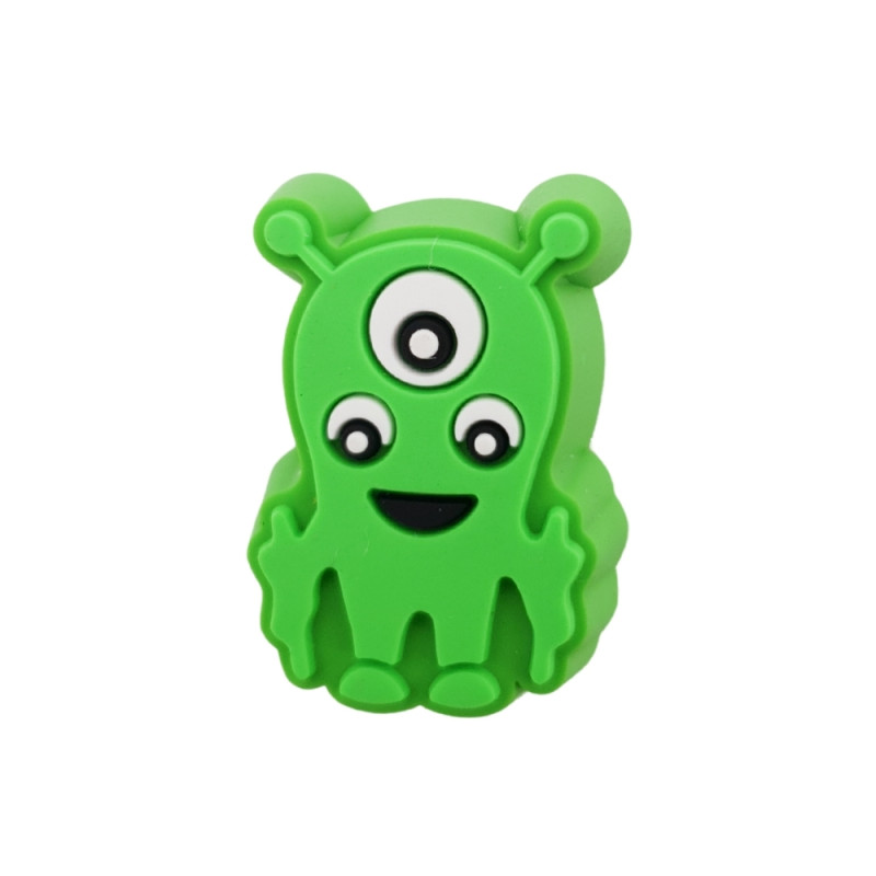 Charm para CROCS de monstruo verde