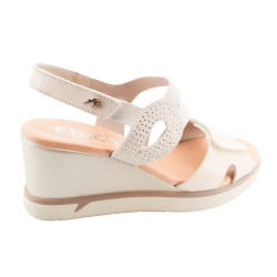 Sandalias FLUCHOS de cuña para mujer