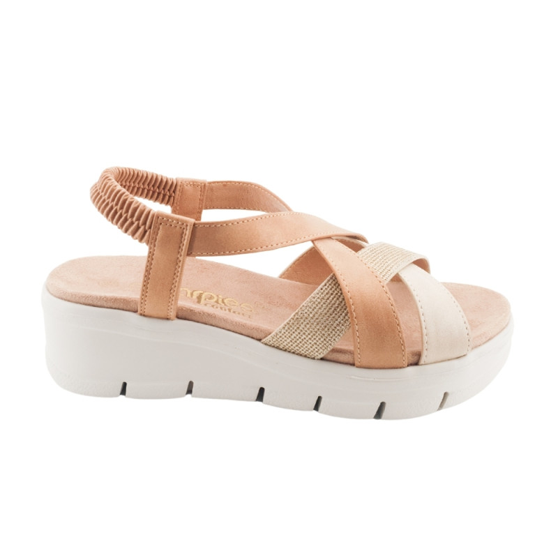 Sandalias AMARPIES de cuña para mujer