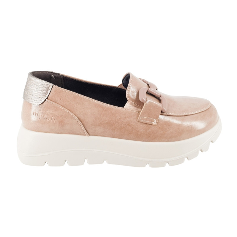 Mocasines MYSOFT planos para mujer