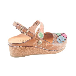 Zuecos LAURA VITA de cuña para mujer