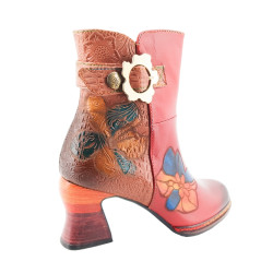 Botines LAURA VITA de tacón para mujer