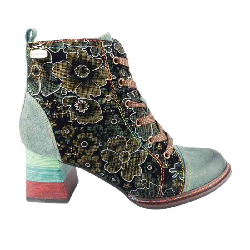 Botines LAURA VITA de tacón para mujer