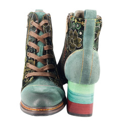 Botines LAURA VITA de tacón para mujer