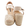 Sandalias REFRESH de yute para mujer