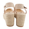 Sandalias REFRESH de yute para mujer