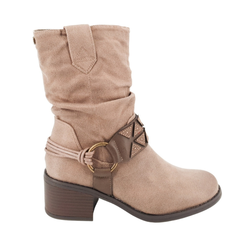 Botines MUSTANG de tacón para mujer