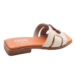 Sandalias Arpe vaquetilla mujer