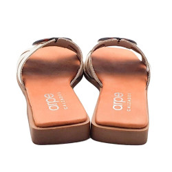 Sandalias Arpe vaquetilla mujer