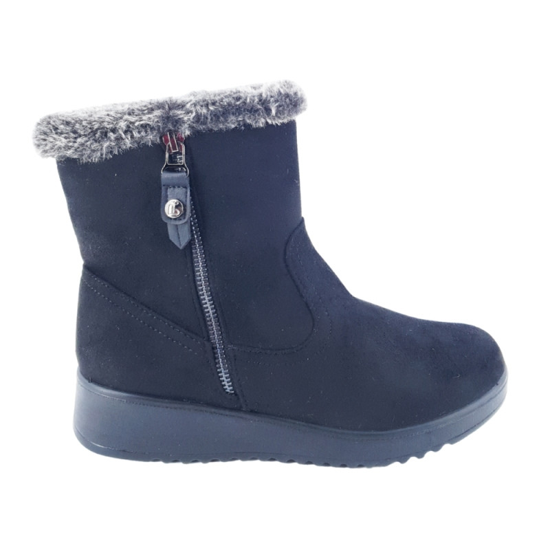 Botines AMARPIES planos para mujer water repellent