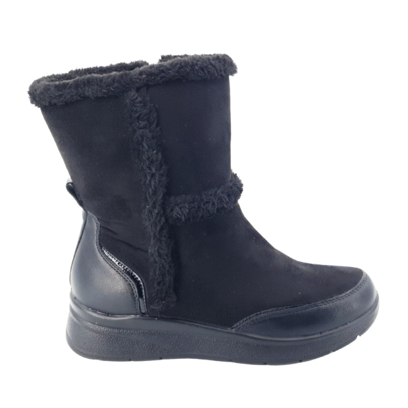 Botines planos AMARPIES para mujer water repellent