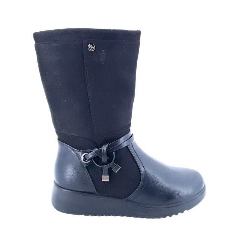Botines AMARPIES planos para mujer water repellent