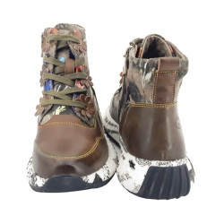 Botines LAURA VITA planos para mujer