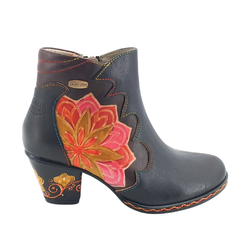Botines LAURA VITA de tacón para mujer