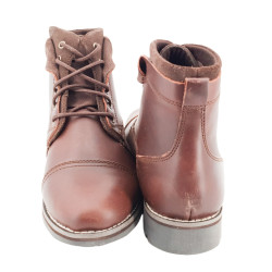 Botines S@KUT de piel para hombre