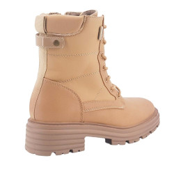 Botas D ANGELA estilo militar para mujer