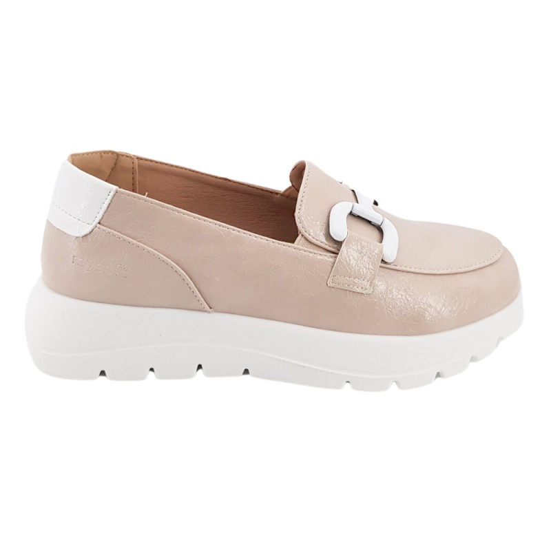 Mocasines MYSOFT de cuña para mujer