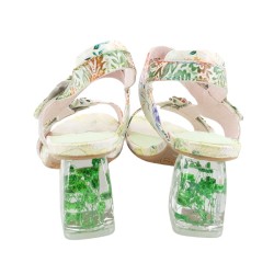 Sandalias LAURA VITA de tacón para mujer