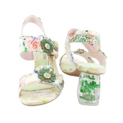 Sandalias LAURA VITA de tacón para mujer