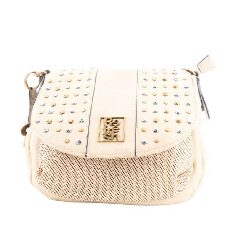 Bolso REFRESH estilo bandolera beige.