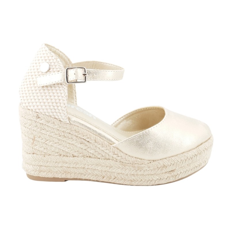 Sandalias REFRESH de esparto para mujer