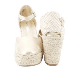 Sandalias REFRESH de esparto para mujer