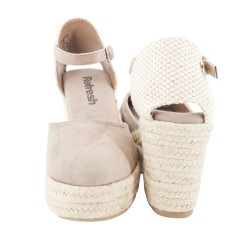 Sandalias REFRESH de yute para mujer