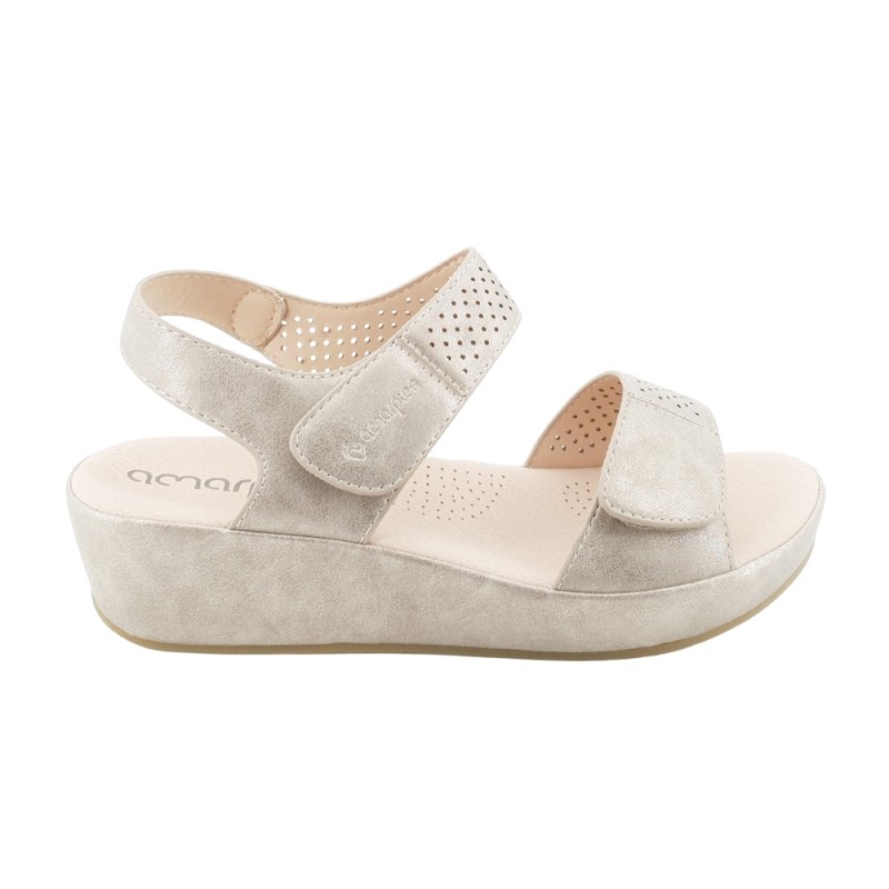 Sandalias AMARPIES de velcro para mujer