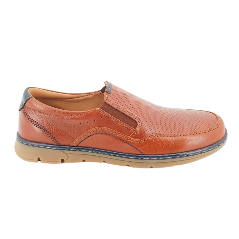 Mocasines LUISETTI de piel para hombre