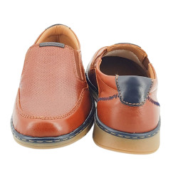 Mocasines LUISETTI de piel para hombre