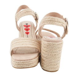 Sandalias CORINA de yute para mujer