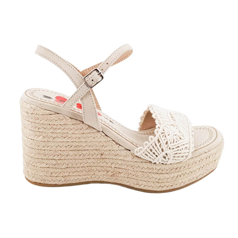 Sandalias CORINA de yute para mujer