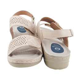 Sandalias MYSOFT con velcro para mujer