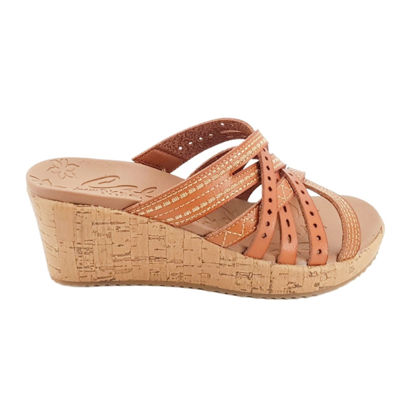 Sandalias SKECHERS de cuña para mujer