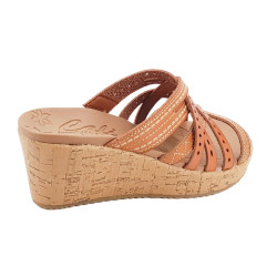 Sandalias SKECHERS de cuña para mujer