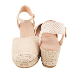 Sandalias MYSOFT de yute para mujer