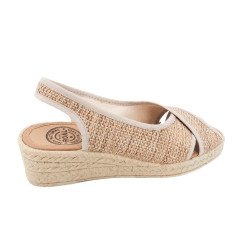 Sandalias PLUMAFLEX de cuña para mujer