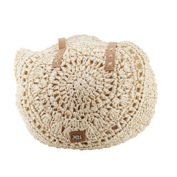 Bolso XTI de hombro beige