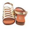 Sandalias Arpe oro mujer