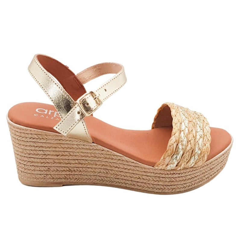 Sandalias Arpe de cuña mujer