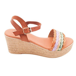 Sandalias Arpe de cuña mujer