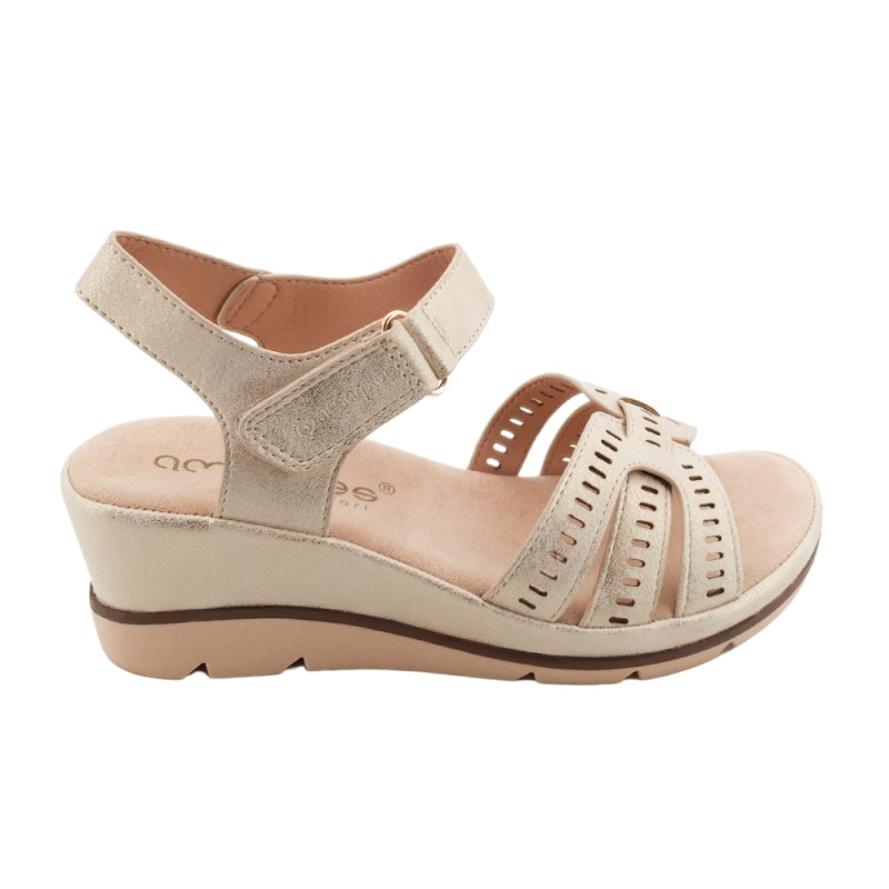 Sandalias AMARPIES con velcro para mujer