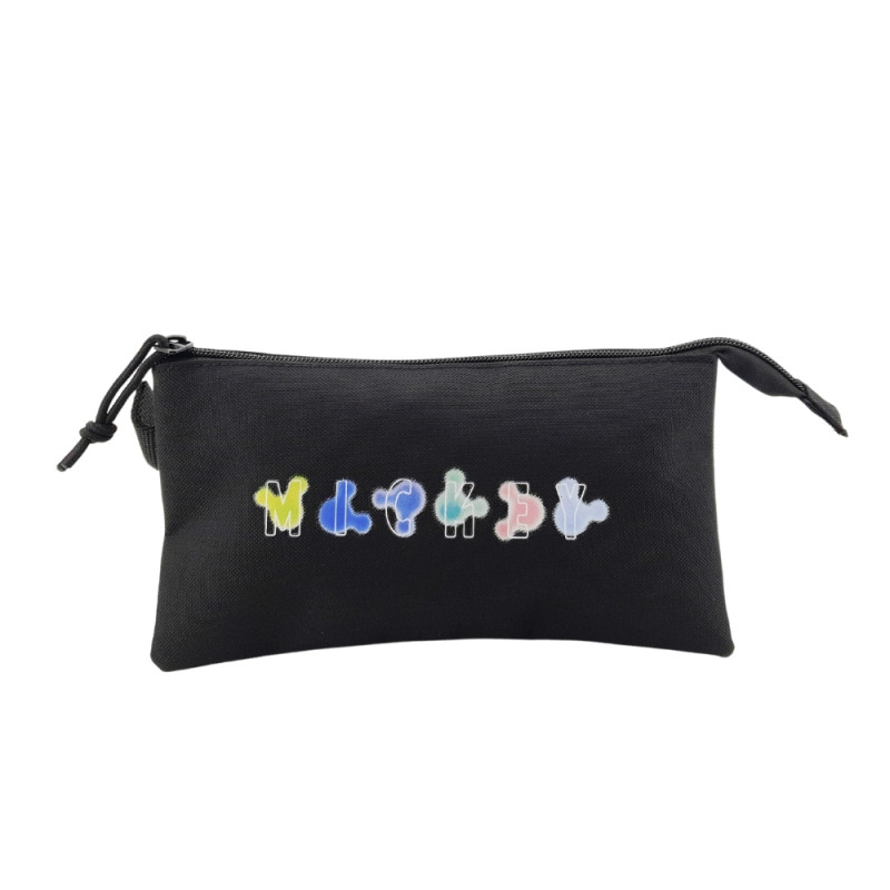 Estuche DISNEY Mickey negro