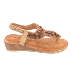 Sandalias AMARPIES de cuña para mujer