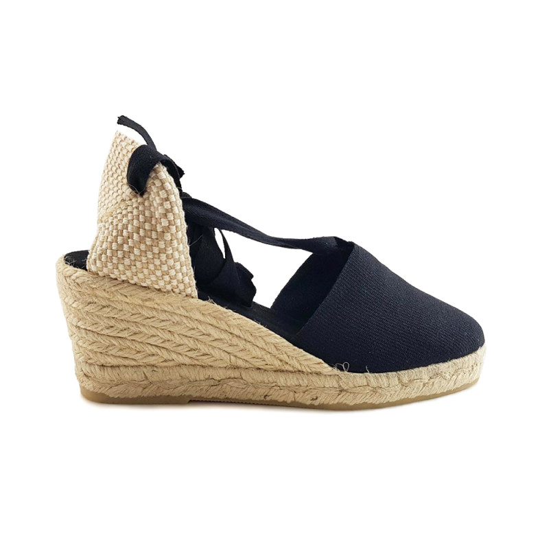 Sandalias valencianas cuña mujer