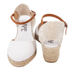 Sandalias ARPE de cuña de yute para mujer