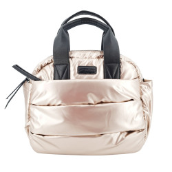 Bolso STAY acolchado champagne