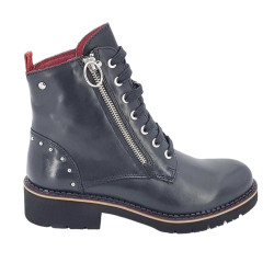 BOTAS PIKOLINOS CORDONES MUJER