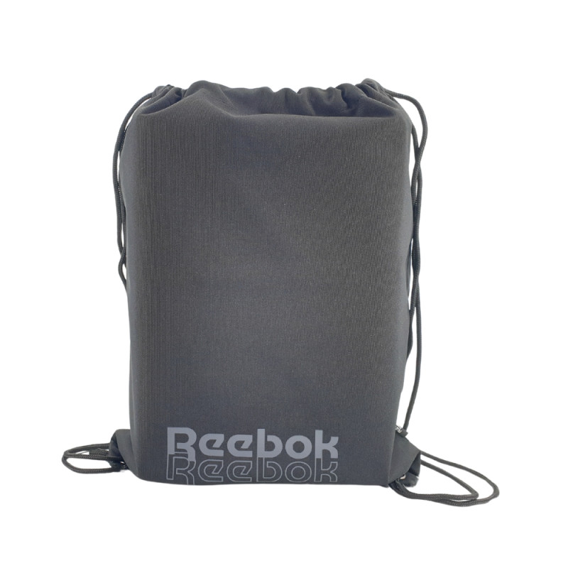 Mochila REEBOK de cuerdas negra