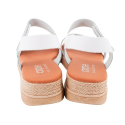 Sandalias ARPE de vaquetilla para mujer